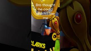 Bro fr thought he could death blow me #shorts  #roblox #thestrongestbattlegrounds