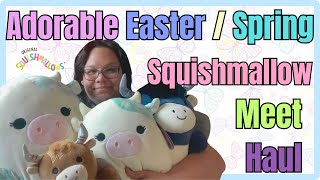 🌸🐰Hop into an adorable Spring/Easter themed Squishmallow Meet Haul for 2024🌸🐰