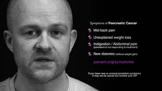 Know the symptoms of pancreatic cancer. STV advert