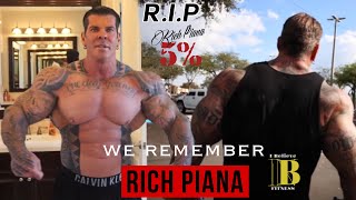 Rich Piana left the world 5 years ago.  But he lives on in our hearts #RIP | @1DAYUMAY