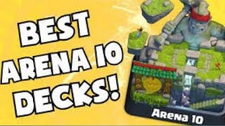 Best Clash Royale deck Arena 10 for Match 2vs2 Tournament, Deck CR Terbaik