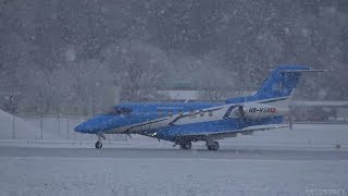 Airport Buochs 2019 Jan. - New PC-24's with other Pilatus Aircrafts and Guests - Part 2/2