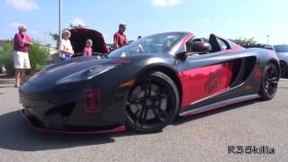 Supercar Accalerations! - Vantage, GT4, Gallardo & More! - Blacklist Rally 2016