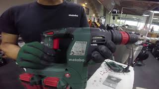 ROTOMARTILLO METABO DE CABLE KHE-3251 VS ROTOMARTILLO METABO KHA-3618 A BATERÍA.