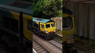 Freightliner 66528 passing Trimley station 31/5/23 #trimley #railway #train #class66 #freightliner