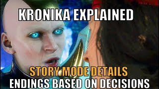 Mortal Kombat 11 Kronika Explained / Story Mode Details / Decisions Gameplay / Multiple Endings