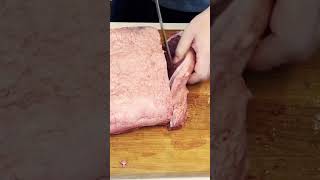 In this video I breakdown a whole strip loin into New York Strip Steaks.