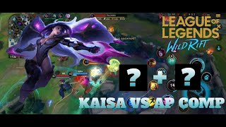 Kaisa Situational Build Against AP Comp | Wild Rift Road to Challenger