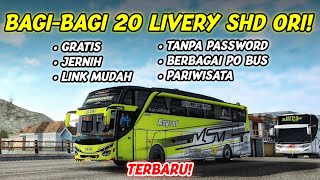 KUMPULAN LIVERY SHD ORI PARIWISATA BUSSID