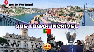 FOMOS AO PORTO  EM PORTUGAL🇵🇹/QUE LUGAR LINDO /#diáriodaviagem ❣