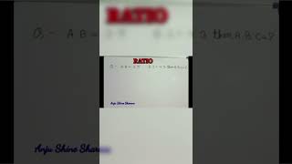 Maths | Ratio | short trick