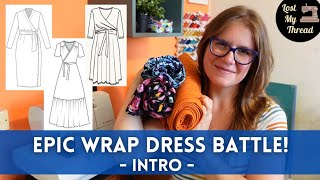 Clash of the Patterns Intro - Epic Wrap Dress Battle - Part 1