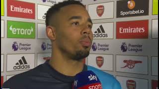 Arsenal 3 - Southampton 3 | Gabriel Jesus Post Match Interview