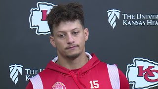 Chiefs quarterback Patrick Mahomes says burglary is 'disappointing'