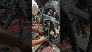 Ganti Rantai dan Gear Set Sepeda Motor || CB 150 Verza