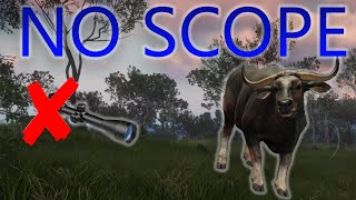 NO SCOPE Challenge On The Hunter Call Of The Wild