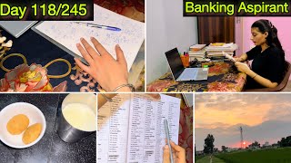 Day 118/245 Study Daily With Consistency ||Target Bank Exams 2024||