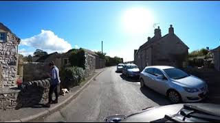 Peak District Motorbike Ride, Highcliffe to Longstone Edge.