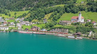 Der Treno Gottardo in Flüelen