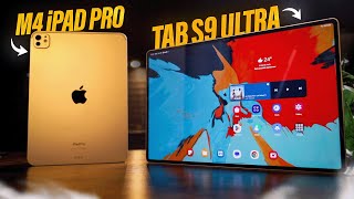 CHOOSE WISELY! iPad Pro VS Galaxy Tab S9 Ultra (Honest Review)