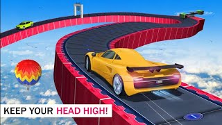 Don’t Fall, Trying the Ramp Car Stunts & Impossible Mega Ramp Stunt Driving Game