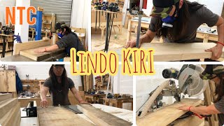 Madera de Kiri para vanitory - garlopa de 40cm de ancho - NTC