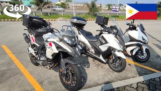 Benelli TRK 502 X Acceleration - Leaving La Union on TPLEX - 360 Ride