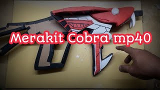 Senjata dari kardus /cobra mp40 dari kardus#cardboard #kardus #kreatif #cobra mp40