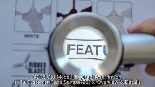 4216 Old Model HD Graphics Flexo Print onIndia Customer Plate Sample(2015) Overview & Details