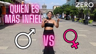 QUIEN ES MAS INFIEL **MUJER VS HOMBRE !!!! #entrevista #humor #guadalajara