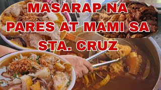 PARES AT LOMI BATANGAS SA STA. CRUZ, MANILA