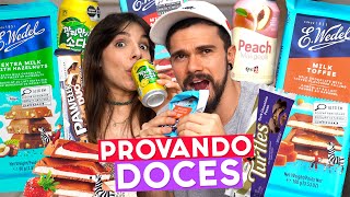 PROVANDO DOCES MUITO LOUCOS!