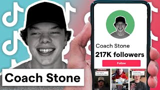 How Coach Stone Grew to Over 350,000 followers on TikTok