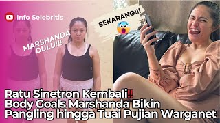 Ratu Sinetron Kembali! Body Goals Marshanda Bikin Pangling hingga Tuai Pujian Warganet