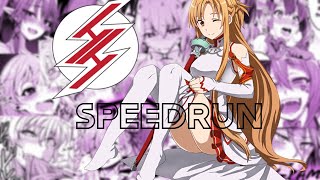 Sword Art Online - Asuna Yuuki Speedrun