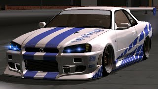 [SHARE] MOD NISSAN SKYLINE R34 TWIN TURBO KW V2 🗿 GTA SA ANDROID