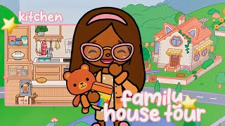 Family HOUSE TOUR 🏡 *MOVING SOON* || VOICED🔊 || Toca Boca Roleplay #roleplay