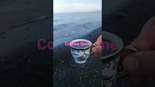 #Sea and #coffee