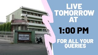 Live session for queries regarding Chandigarh admissions