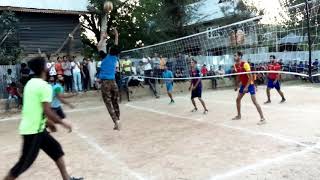 volley ball match in turkpora rajwar Natnussa VS Turkpora natnussa won this match