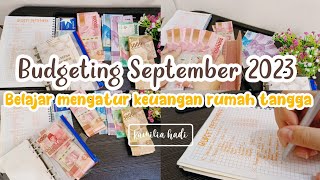 KEUANGAN RUMAH TANGGA || Budgeting September 2023 banyak minus