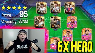 EA FC 25 (FIFA 25): WELTREKORD! 6x HEROS in FULL HERO 121 Rated FUT DRAFT Challenge! Ultimate Team