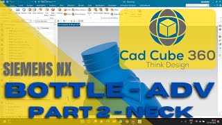 COMPLETE BOTTLE DESIGN | PART 3 | BOTTLE BOTTOM | ADVANCE | SIEMENS NX | LATEST | ENGLISH