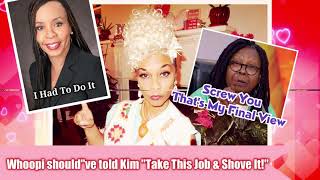 Why Whoopi Should've Told ABC President To Take The View & Shove It Up Her A$$!