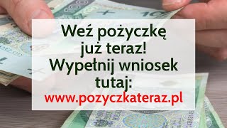 Potrzebujesz pożyczkę? Weź pożyczkę już teraz! Z nami to proste - www.pozyczkateraz.pl - Pozabankowo