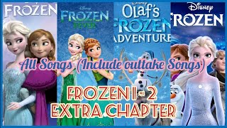 Disney Frozen 1-2 Songs + Extra Chatper Include All Outtake Songs /Play On The Disney Music