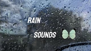 Relaxing rain sounds for sleeping.