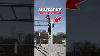 MUSCLE UP TUTORIAL Die richtige Schwungtechnik lernen ✅ #calisthenics