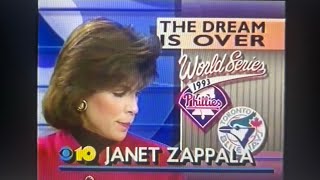 WCAU 10 News at 11pm Saturday open October 23, 1993