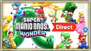 Super Mario Bros. Wonder Nintendo Direct - 08.31.2023 - LIVE REACTION + HANGOUT